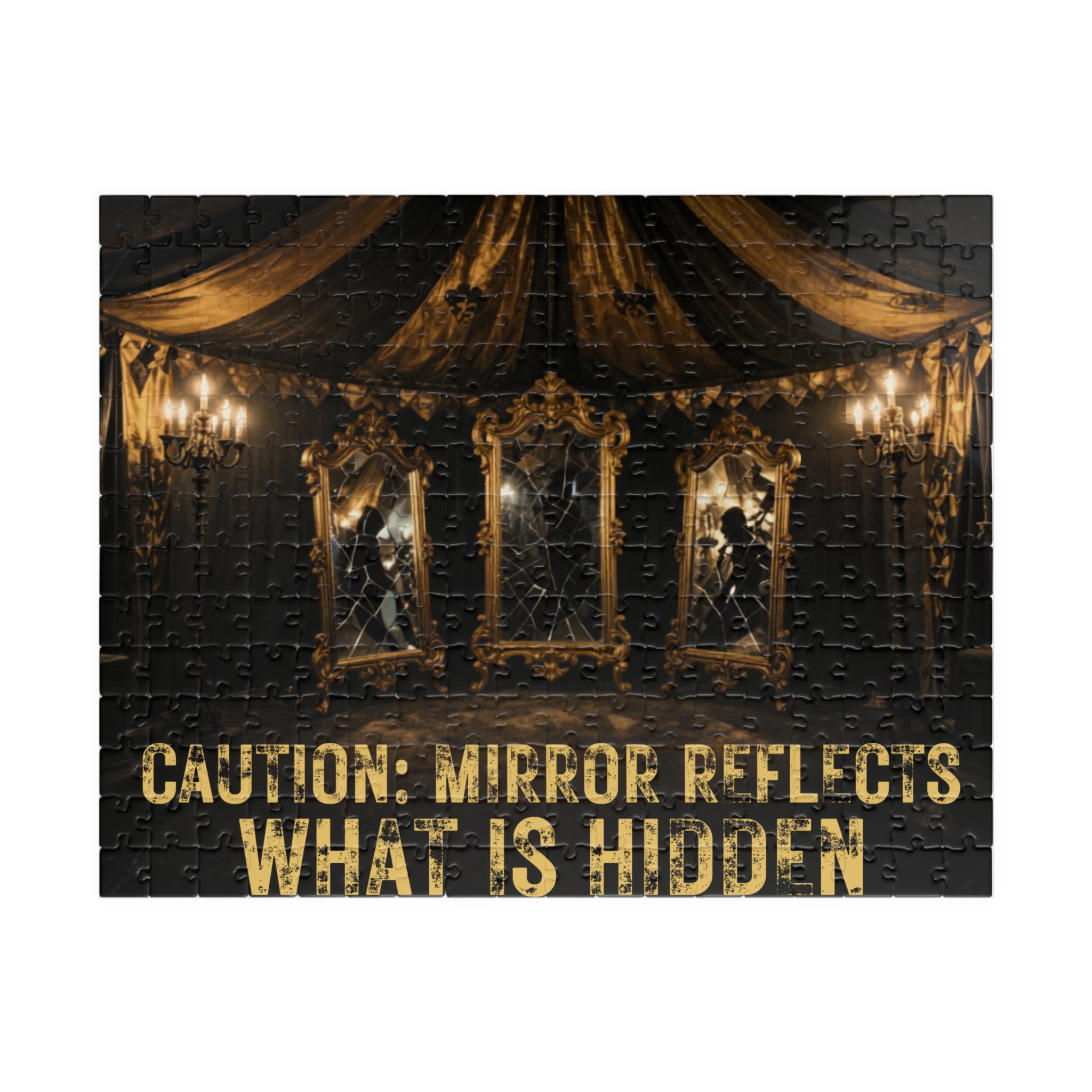 Mirror Reflection Jigsaw Puzzle